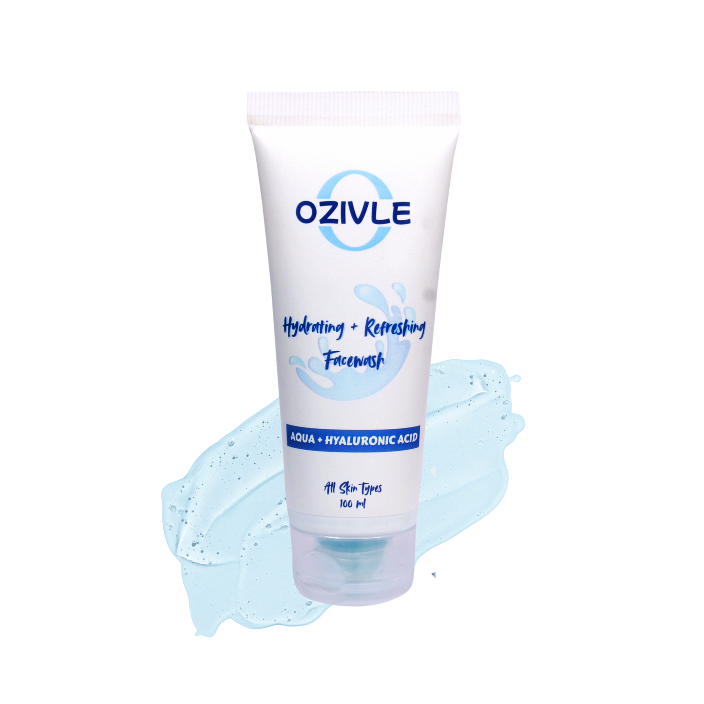 Aqua + Hyaluronic Acid Facewash – Deep Hydration for All Skin Types – 100ml (New Packaging)